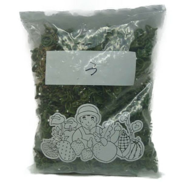 胡蝶蘭、洋蘭用茎止めクリップ 菊型 3番 深緑色 500個入り 1袋